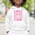 Groovy Class Of 2038 Grow With Me Smile Face Back To School Graphic Toddler Hoodie Groovy Class Of 2038 Grow With Me Smile Face Back To School Graphic Toddler Hoodie