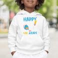 Happy First Day Of 4th Grade Student Back To School Graphic Toddler Hoodie