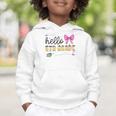 Hello 5th Grade Girls Coquette Fifth Grade Back To School Graphic Toddler Hoodie Hello 5th Grade Girls Coquette Fifth Grade Back To School Graphic Toddler Hoodie
