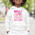Hello Fifth Grade Coquette Bow Back To School 5th Grade Girl Graphic Toddler Hoodie