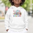 Hello Second Grade Pencil Tie Dye Back To School 2nd Grade Graphic Toddler Hoodie Hello Second Grade Pencil Tie Dye Back To School 2nd Grade Graphic Toddler Hoodie
