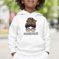 HR Director Leopard Messy Bun Appreciation Back To School Performance Graphic Toddler Hoodie HR Director Leopard Messy Bun Appreciation Back To School Performance Graphic Toddler Hoodie