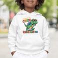 I'm Ready To Crush Kindergarten T-Rex Back To School Dino Graphic Toddler Hoodie I'm Ready To Crush Kindergarten T-Rex Back To School Dino Graphic Toddler Hoodie
