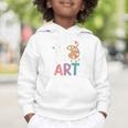Just a Girl Who Loves Art Cute Back To School Kids Girls Graphic Toddler Hoodie Just a Girl Who Loves Art Cute Back To School Kids Girls Graphic Toddler Hoodie