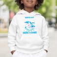 Kids Back To School Watch Out Preschool Here I Come Shark Boys Graphic Toddler Hoodie Kids Back To School Watch Out Preschool Here I Come Shark Boys Graphic Toddler Hoodie