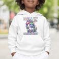 Kindergarten Back To School First Day Girls Rollin Unicorn Graphic Toddler Hoodie Kindergarten Back To School First Day Girls Rollin Unicorn Graphic Toddler Hoodie
