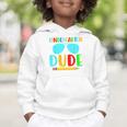 Kindergarten Dude First Day Back To School Kids Boys Graphic Toddler Hoodie Kindergarten Dude First Day Back To School Kids Boys Graphic Toddler Hoodie