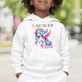 Kindergarten Here I Come Unicorn Girls Kids Back To School Graphic Toddler Hoodie Kindergarten Here I Come Unicorn Girls Kids Back To School Graphic Toddler Hoodie