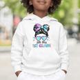 Little Miss 1st Grade Messy Bun Back To School Girls Kids Graphic Toddler Hoodie Little Miss 1st Grade Messy Bun Back To School Girls Kids Graphic Toddler Hoodie