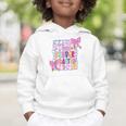 Little Miss Kindergarten Kids Girls Coquette Back To School Graphic Toddler Hoodie Little Miss Kindergarten Kids Girls Coquette Back To School Graphic Toddler Hoodie