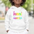 Little Miss Kindergarten Kids Girls Pencil Back To School Graphic Toddler Hoodie Little Miss Kindergarten Kids Girls Pencil Back To School Graphic Toddler Hoodie