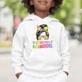 Little Miss Preschool Messy Bun Tie Dye Back To School Girls Graphic Toddler Hoodie Little Miss Preschool Messy Bun Tie Dye Back To School Girls Graphic Toddler Hoodie