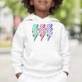 Lunch Lady Back To School Checkered First Day Of School Graphic Toddler Hoodie
