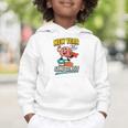 New Year Same Genius Confident Back To School Vibe Graphic Toddler Hoodie