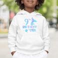Ninth Birthday Girl Mermaid 9th Toddler's Back To School Graphic Toddler Hoodie Ninth Birthday Girl Mermaid 9th Toddler's Back To School Graphic Toddler Hoodie