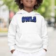 Owls Back To School Spirit B Graphic Toddler Hoodie