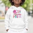 Pencil Bow Lil Miss Pre-K Pre-K Back To School Graphic Toddler Hoodie Pencil Bow Lil Miss Pre-K Pre-K Back To School Graphic Toddler Hoodie