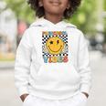 Preschool Vibes Retro Groovy Back To School Pre-K Graphic Toddler Hoodie Preschool Vibes Retro Groovy Back To School Pre-K Graphic Toddler Hoodie