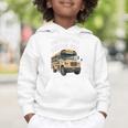 Pretend I'm A School Bus Back To School Bus Lover Graphic Toddler Hoodie Pretend I'm A School Bus Back To School Bus Lover Graphic Toddler Hoodie