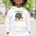 Ready For 4th Grade First Day Back To School Students Graphic Toddler Hoodie Ready For 4th Grade First Day Back To School Students Graphic Toddler Hoodie