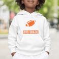 Ready To Tackle 2nd Grade Back To School Kids Football Graphic Toddler Hoodie