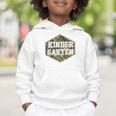 Retro Back To School Boys Old Camo Kindergarten Graphic Toddler Hoodie