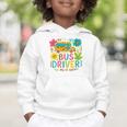 School Bus Driver Boho Floral Leopard Back To School Womens Graphic Toddler Hoodie School Bus Driver Boho Floral Leopard Back To School Womens Graphic Toddler Hoodie