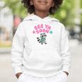 See Ya Soon Summer Cute Raccoon Back To School Kids Student Graphic Toddler Hoodie