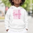 Senior 2025 Coquette Pink Bow Class Of 2025 Back To School Graphic Toddler Hoodie Senior 2025 Coquette Pink Bow Class Of 2025 Back To School Graphic Toddler Hoodie