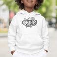 Storm Volleyball Back To School Spirit Graphic Toddler Hoodie Storm Volleyball Back To School Spirit Graphic Toddler Hoodie