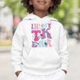 In My TK EraTransitional Kindergaten Back To School Graphic Toddler Hoodie