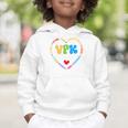 VPK Squad First Day Of VPK Back To School Graphic Toddler Hoodie