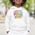 Watch Out Pre-K Here I Come Back To School Pre-K Graphic Toddler Hoodie