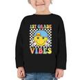 1st Grade Vibes Kids Back To School Class First Grade Boys Graphic Toddler Long Sleeve Tee 1st Grade Vibes Kids Back To School Class First Grade Boys Graphic Toddler Long Sleeve Tee