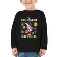 To 2nd Grade And Beyond Second Astronaut Back To School Graphic Toddler Long Sleeve Tee