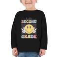 2nd Grade Team Back To School Hello Second Grade Smile Face Graphic Toddler Long Sleeve Tee 2nd Grade Team Back To School Hello Second Grade Smile Face Graphic Toddler Long Sleeve Tee
