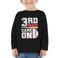 3rd Grade Game On Back To School Baseball Boy Third Grade Graphic Toddler Long Sleeve Tee 3rd Grade Game On Back To School Baseball Boy Third Grade Graphic Toddler Long Sleeve Tee