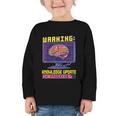 6th Grade Back To School Sixth Grade Smart Boys Computer Graphic Toddler Long Sleeve Tee