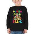 Aloha Pre-K Pineapple Hawaii Back To School Kids Girls Graphic Toddler Long Sleeve Tee Aloha Pre-K Pineapple Hawaii Back To School Kids Girls Graphic Toddler Long Sleeve Tee
