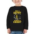 Always A Knight Back To School Spirit GY Graphic Toddler Long Sleeve Tee