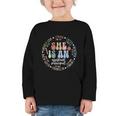 Assistant Principal God Says She Is Christian Back To School Graphic Toddler Long Sleeve Tee Assistant Principal God Says She Is Christian Back To School Graphic Toddler Long Sleeve Tee