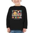 Back To School Assistant Principal First Day Of School Graphic Toddler Long Sleeve Tee