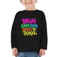 Back To School Bruh Game Over Gaming Boys Graphic Toddler Long Sleeve Tee Back To School Bruh Game Over Gaming Boys Graphic Toddler Long Sleeve Tee