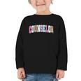 Back To School Counselor Preppy Checkered Counselor Life Graphic Toddler Long Sleeve Tee Back To School Counselor Preppy Checkered Counselor Life Graphic Toddler Long Sleeve Tee