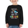 Back To School First Grade Here I Come For Boy Kids Truck Graphic Toddler Long Sleeve Tee Back To School First Grade Here I Come For Boy Kids Truck Graphic Toddler Long Sleeve Tee