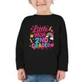 Back To School Little Miss 2nd Grader Rainbow Girl Graphic Toddler Long Sleeve Tee Back To School Little Miss 2nd Grader Rainbow Girl Graphic Toddler Long Sleeve Tee
