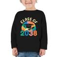 Back To School Pre-K Kindergarten Graduation Class Of 2038 Graphic Toddler Long Sleeve Tee Back To School Pre-K Kindergarten Graduation Class Of 2038 Graphic Toddler Long Sleeve Tee