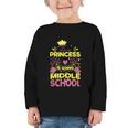 Back To School This Princess Is Going To Middle School Graphic Toddler Long Sleeve Tee Back To School This Princess Is Going To Middle School Graphic Toddler Long Sleeve Tee
