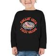 Back To School Rollin Into First Grade Girls Graphic Toddler Long Sleeve Tee Back To School Rollin Into First Grade Girls Graphic Toddler Long Sleeve Tee