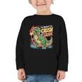 Boy Kid Ready To Crush 2nd Grade Dinosaur Back To School Graphic Toddler Long Sleeve Tee Boy Kid Ready To Crush 2nd Grade Dinosaur Back To School Graphic Toddler Long Sleeve Tee